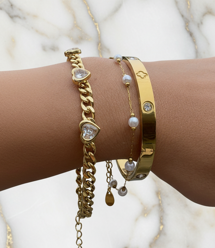 3-bracelet bundle or Single bracelet option