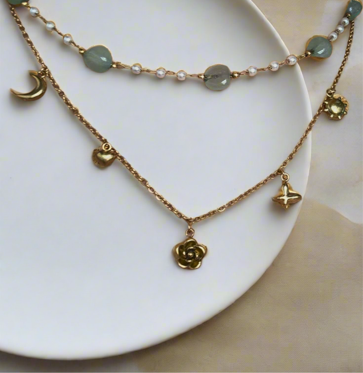 Gratitude collection necklace set