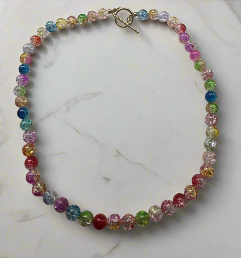 Rainbow choker