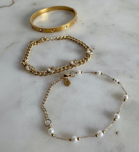 3-bracelet bundle or Single bracelet option