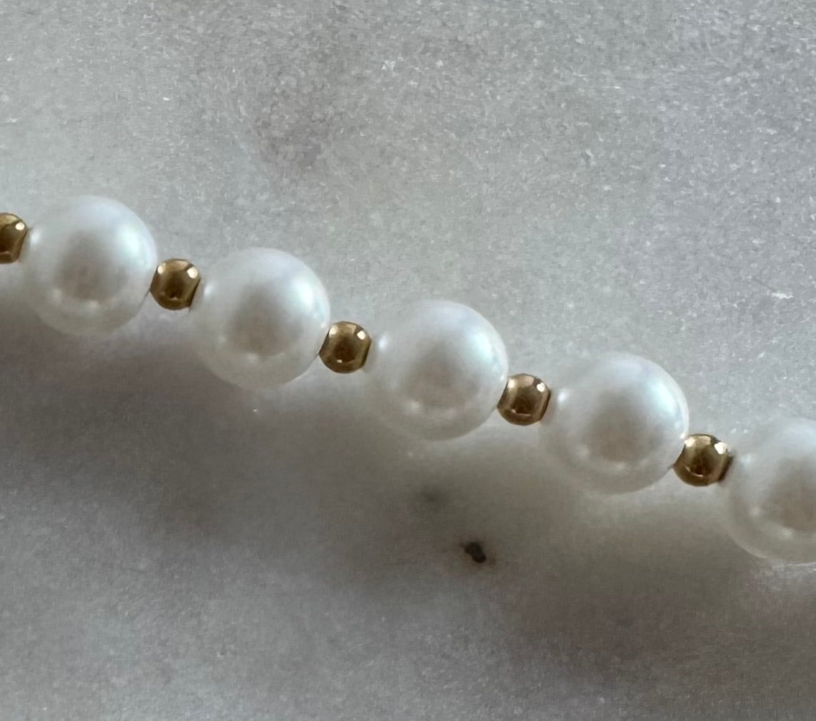 Pearl necklaces