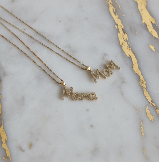 Mama & Mom necklaces