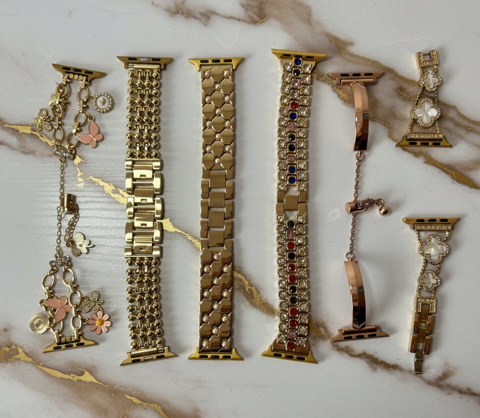 Gold Apple Watch bands