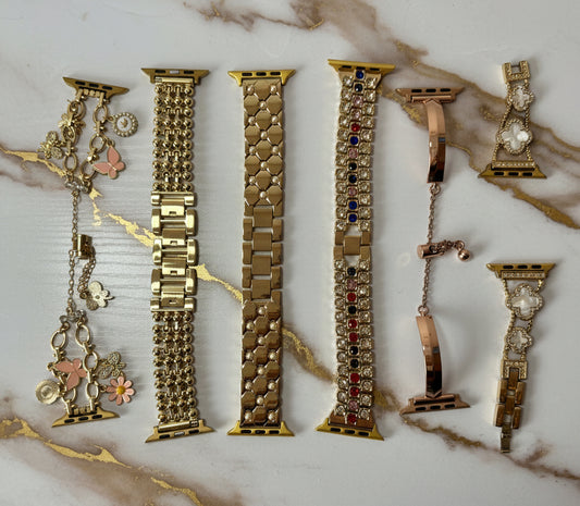 Gold Apple Watch bands